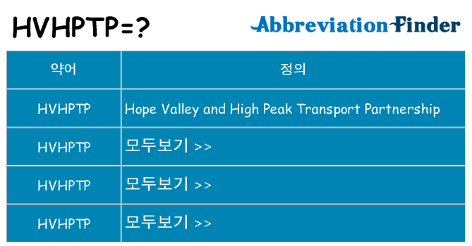 hvhptp 대 한 무엇을 서가