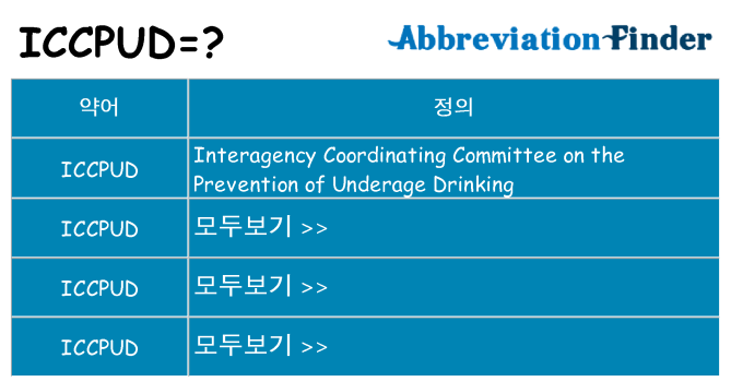 iccpud 대 한 무엇을 서가