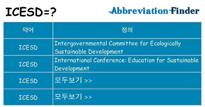 icesd 대 한 무엇을 서가