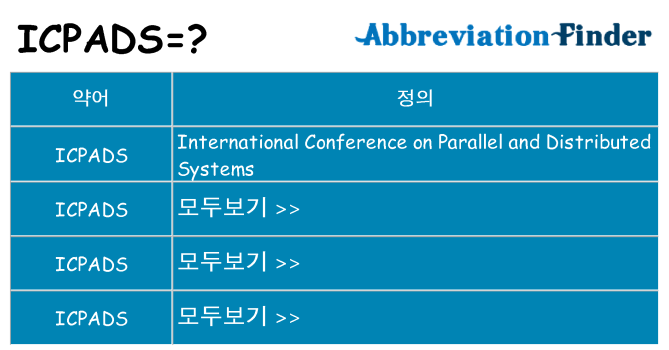 icpads 대 한 무엇을 서가