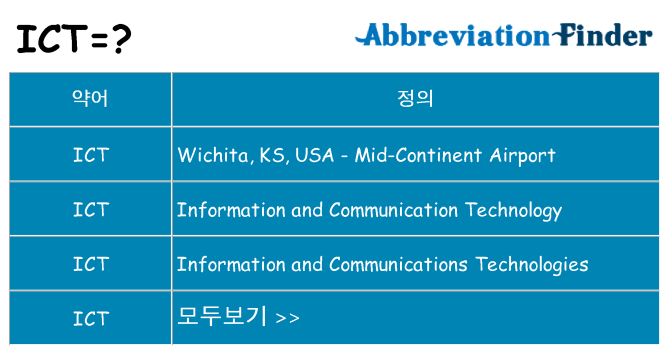 ict 대 한 무엇을 서가