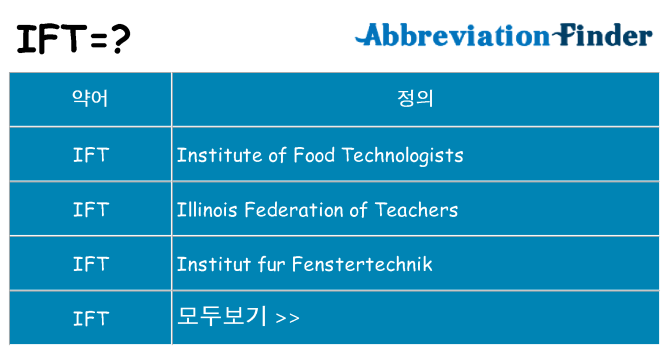 ift 대 한 무엇을 서가