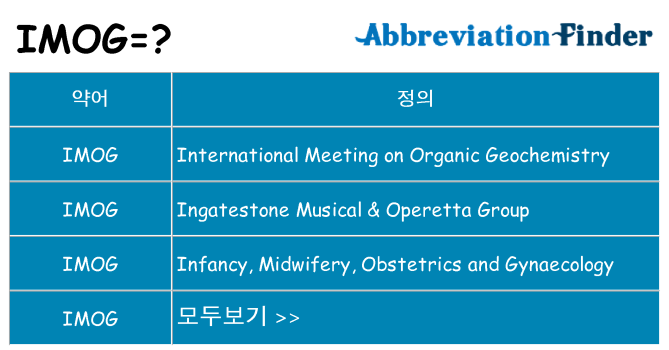 imog 대 한 무엇을 서가