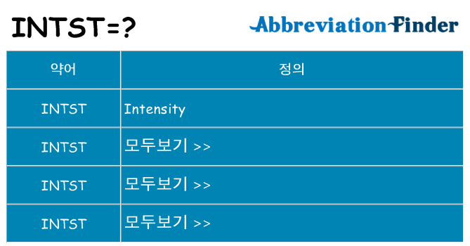 intst 대 한 무엇을 서가