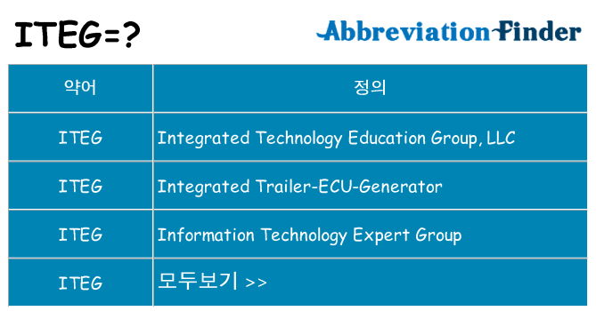 iteg 대 한 무엇을 서가