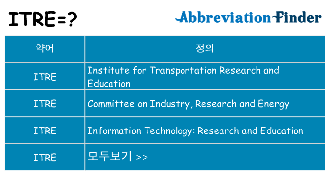 itre 대 한 무엇을 서가