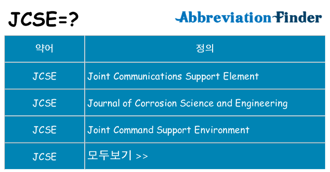 jcse 대 한 무엇을 서가