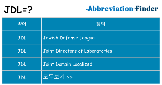 jdl 대 한 무엇을 서가