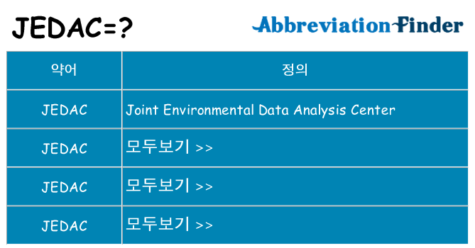 jedac 대 한 무엇을 서가