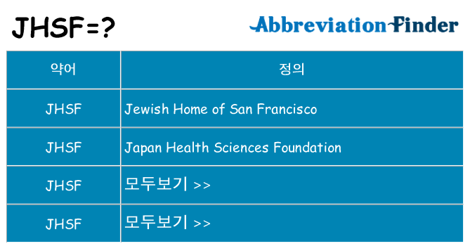 jhsf 대 한 무엇을 서가