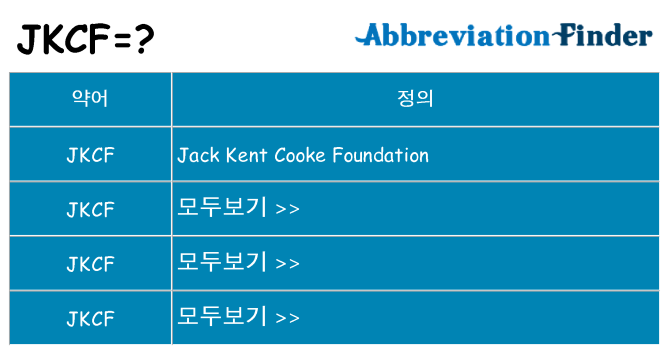 jkcf 대 한 무엇을 서가