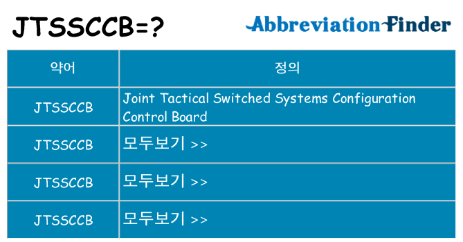 jtssccb 대 한 무엇을 서가