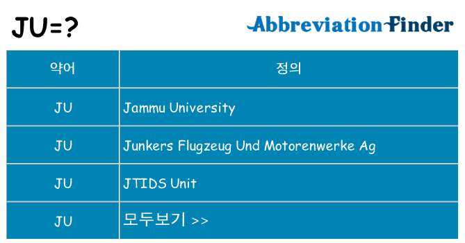 ju 대 한 무엇을 서가