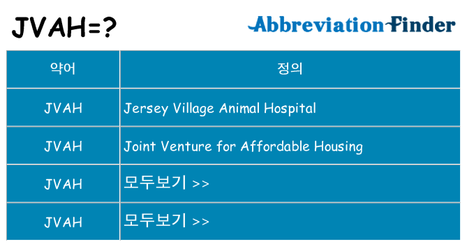 jvah 대 한 무엇을 서가