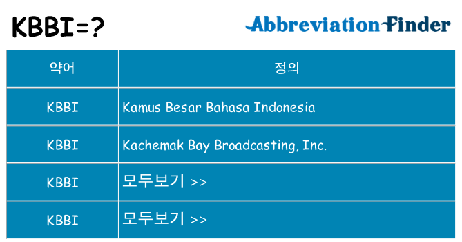 kbbi 대 한 무엇을 서가
