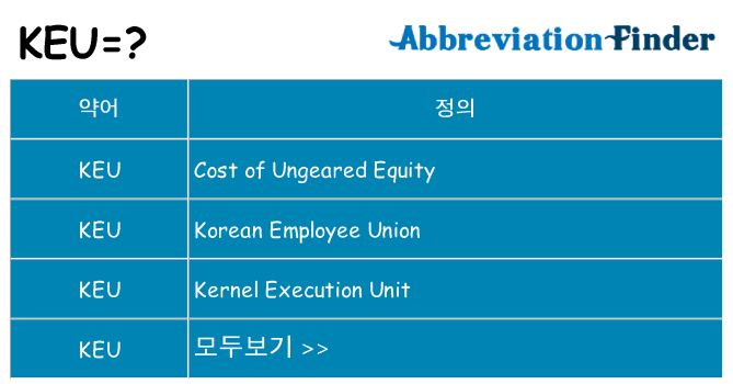 keu 대 한 무엇을 서가