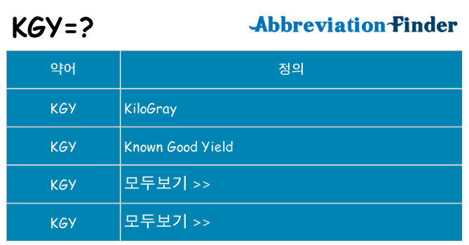 kgy 대 한 무엇을 서가