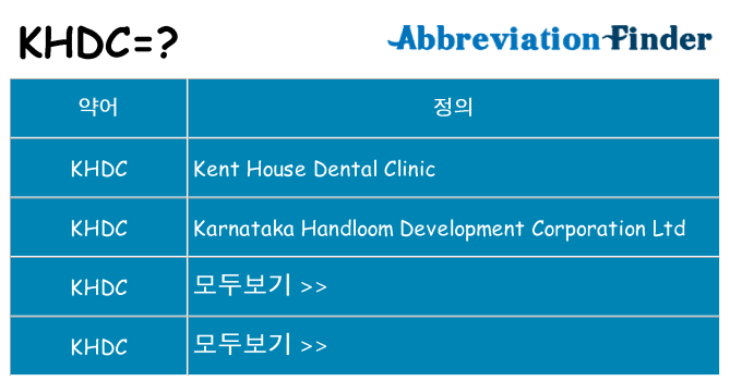 khdc 대 한 무엇을 서가