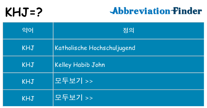 khj 대 한 무엇을 서가