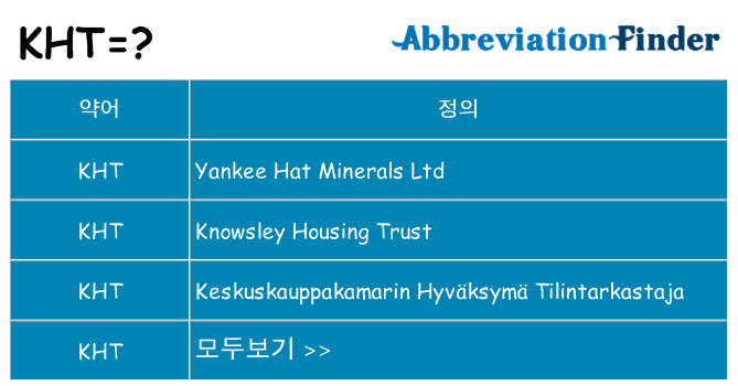 kht 대 한 무엇을 서가