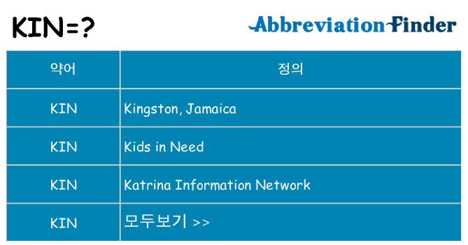 kin 대 한 무엇을 서가
