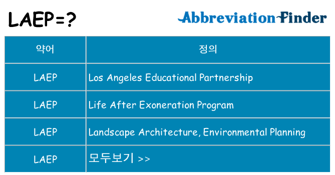laep 대 한 무엇을 서가