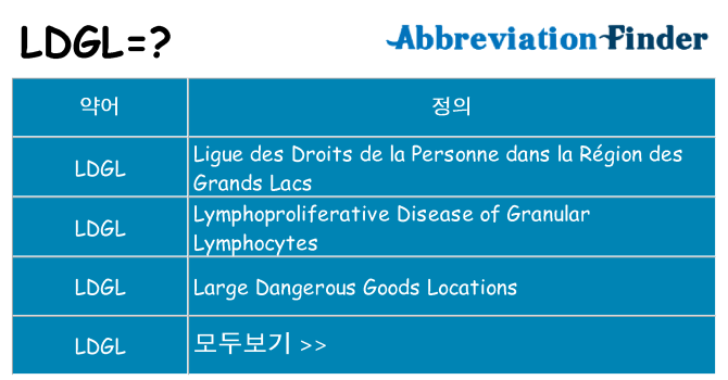ldgl 대 한 무엇을 서가