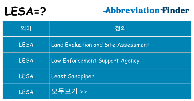 lesa 대 한 무엇을 서가