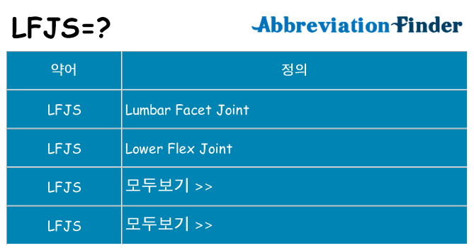 lfjs 대 한 무엇을 서가