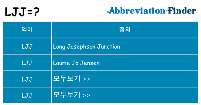 ljj 대 한 무엇을 서가