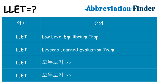 llet 대 한 무엇을 서가