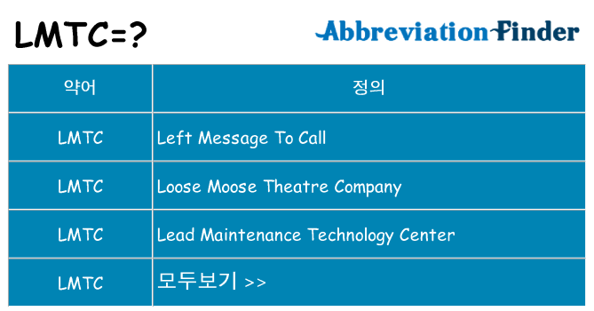 lmtc 대 한 무엇을 서가