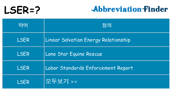 lser 대 한 무엇을 서가