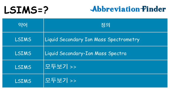lsims 대 한 무엇을 서가