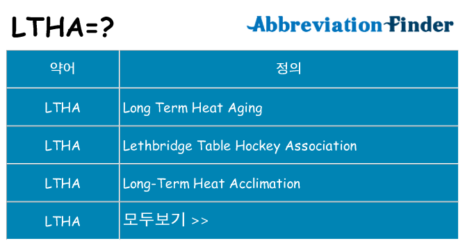 ltha 대 한 무엇을 서가