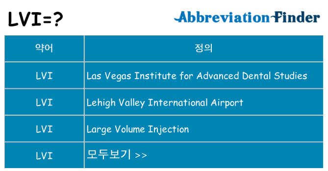lvi 대 한 무엇을 서가