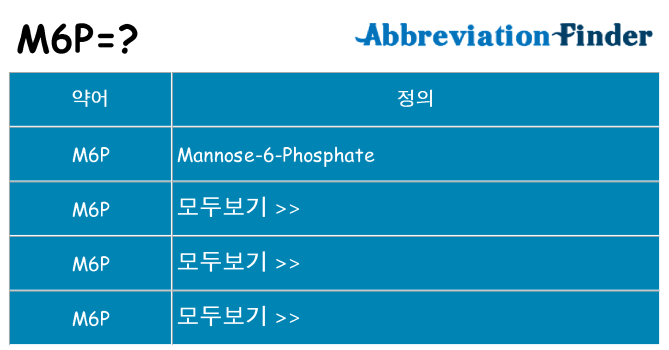m6p 대 한 무엇을 서가