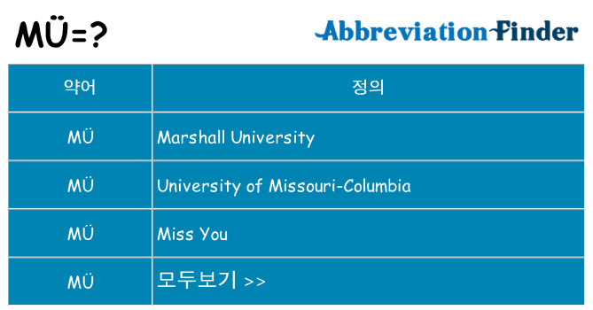 mu 대 한 무엇을 서가