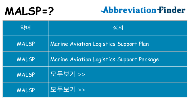 malsp 대 한 무엇을 서가
