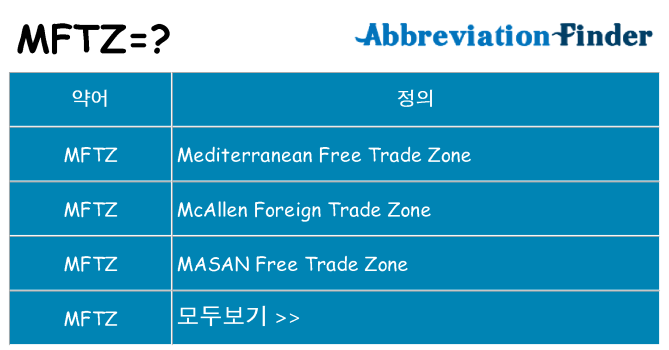 mftz 대 한 무엇을 서가