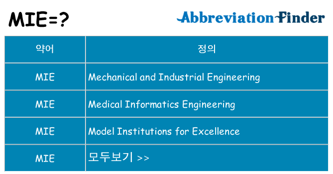 mie 대 한 무엇을 서가