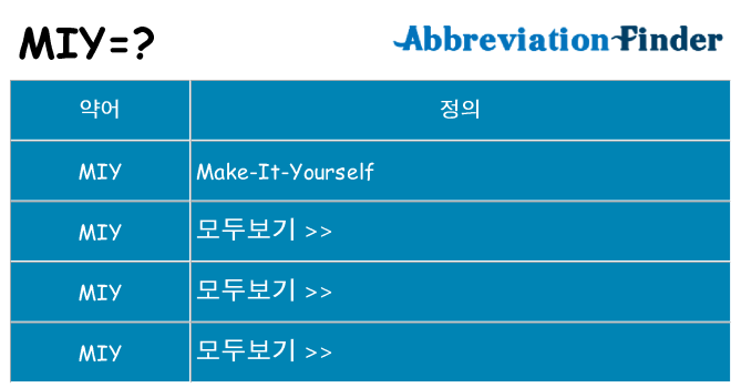 miy 대 한 무엇을 서가