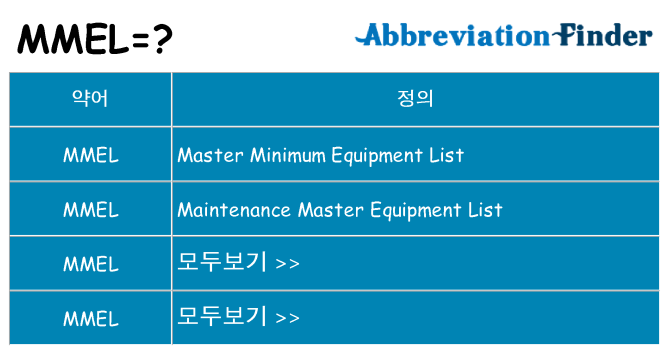 mmel 대 한 무엇을 서가