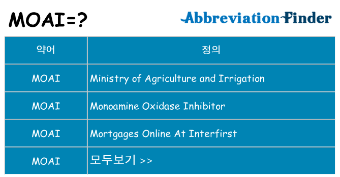 moai 대 한 무엇을 서가