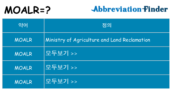 moalr 대 한 무엇을 서가