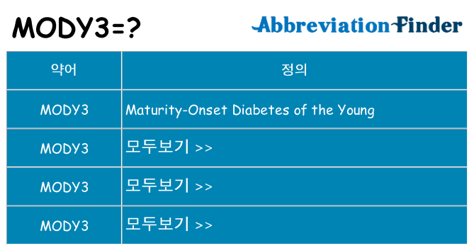 mody3 대 한 무엇을 서가