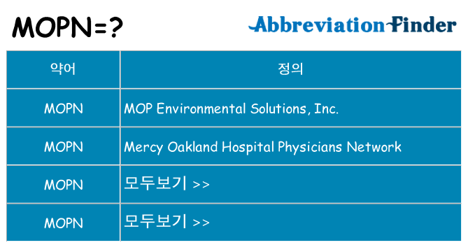 mopn 대 한 무엇을 서가