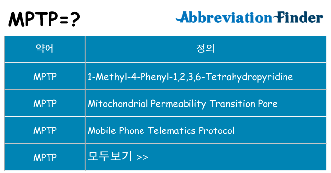 mptp 대 한 무엇을 서가