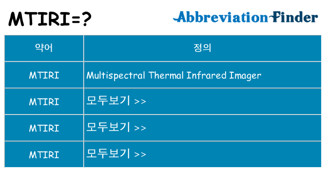 mtiri 대 한 무엇을 서가