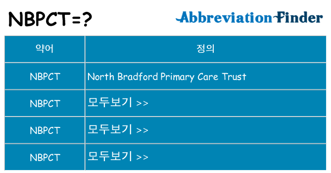 nbpct 대 한 무엇을 서가